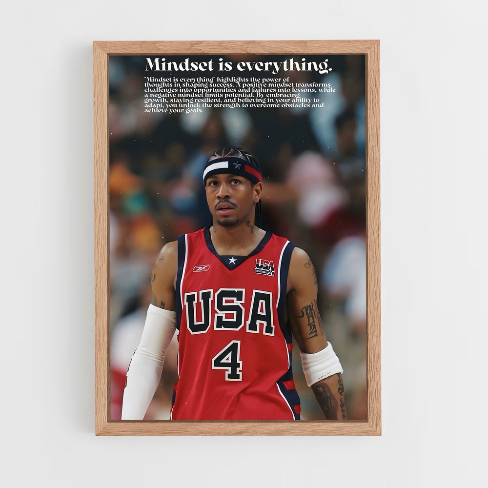 Poster Allen iverson gants – affiche Basketball (vue 4)